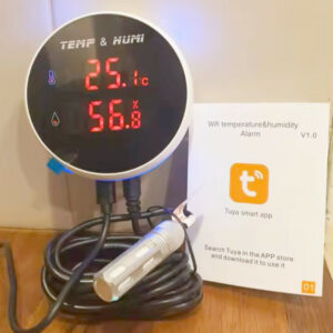 RTD400 Termo-Igrometro LCD di precisione con WiFi e APP gratuita